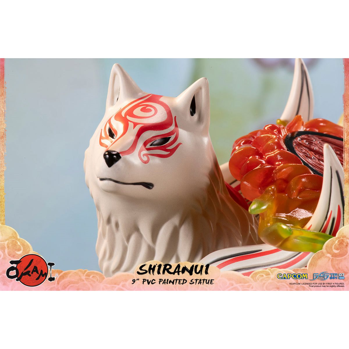 Okami: Shiranui 9-Inch  Staute - Standard Pose