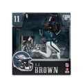 NFL SportsPicks 2025 Philadelphia Eagles A.J. Brown Super Bowl Edition 7-Inch Posed Figure