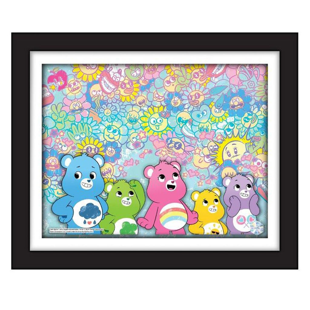 Care Bears Share Your Care #1103 Animation Cel Artist Edition Framed Art Print