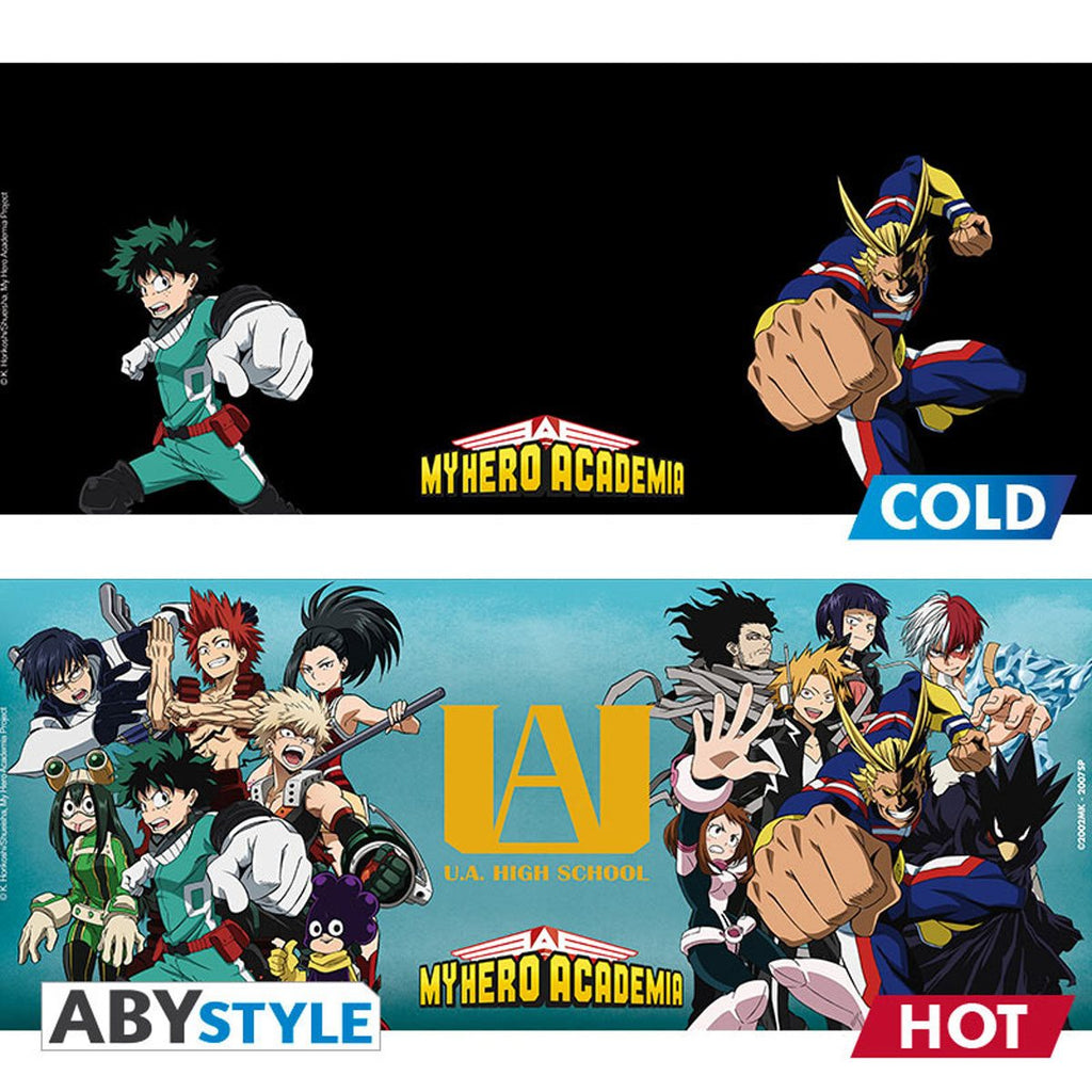 My Hero Academia Group Magic Heat-Change 16oz. Mug