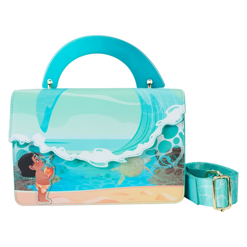 Moana Ocean Waves Crossbody Bag