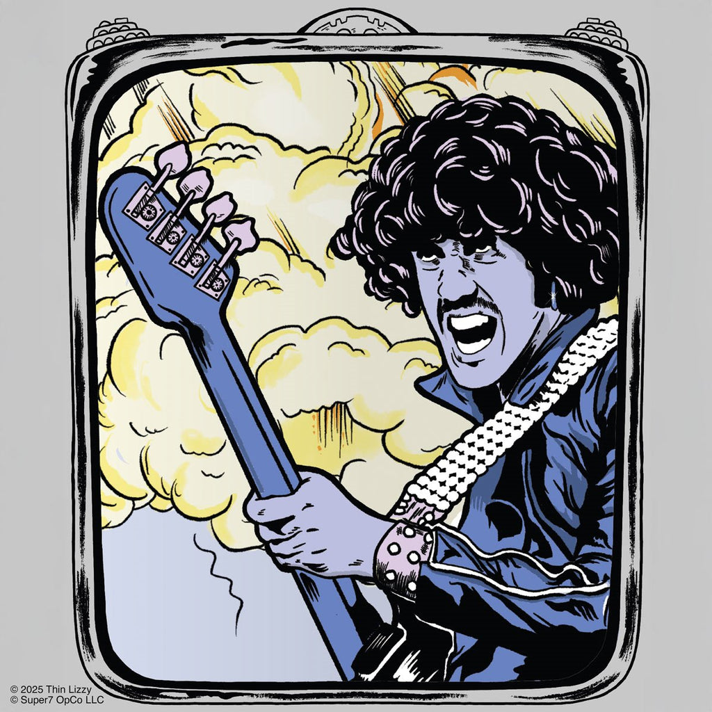 Thin Lizzy Phil Lynott Jailbreak 3 3/4-Inch ReAction Figure