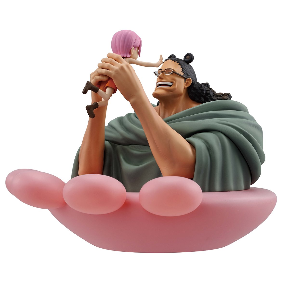 One Piece Kuma and Bonney Dramatic Memories Revible Moment Ichibansho Statue