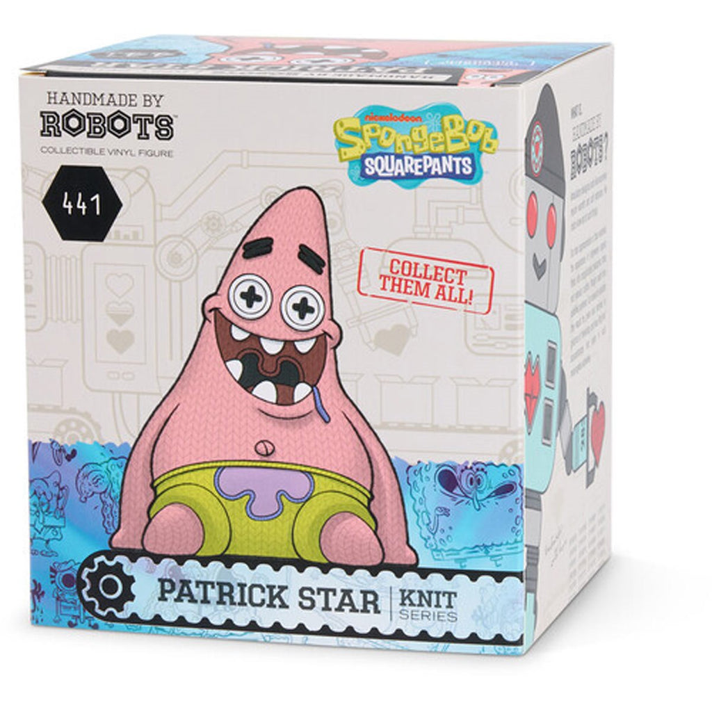 SpongeBob SquarePants Patrick #441 Handmade By Robots Vinyl Figure
