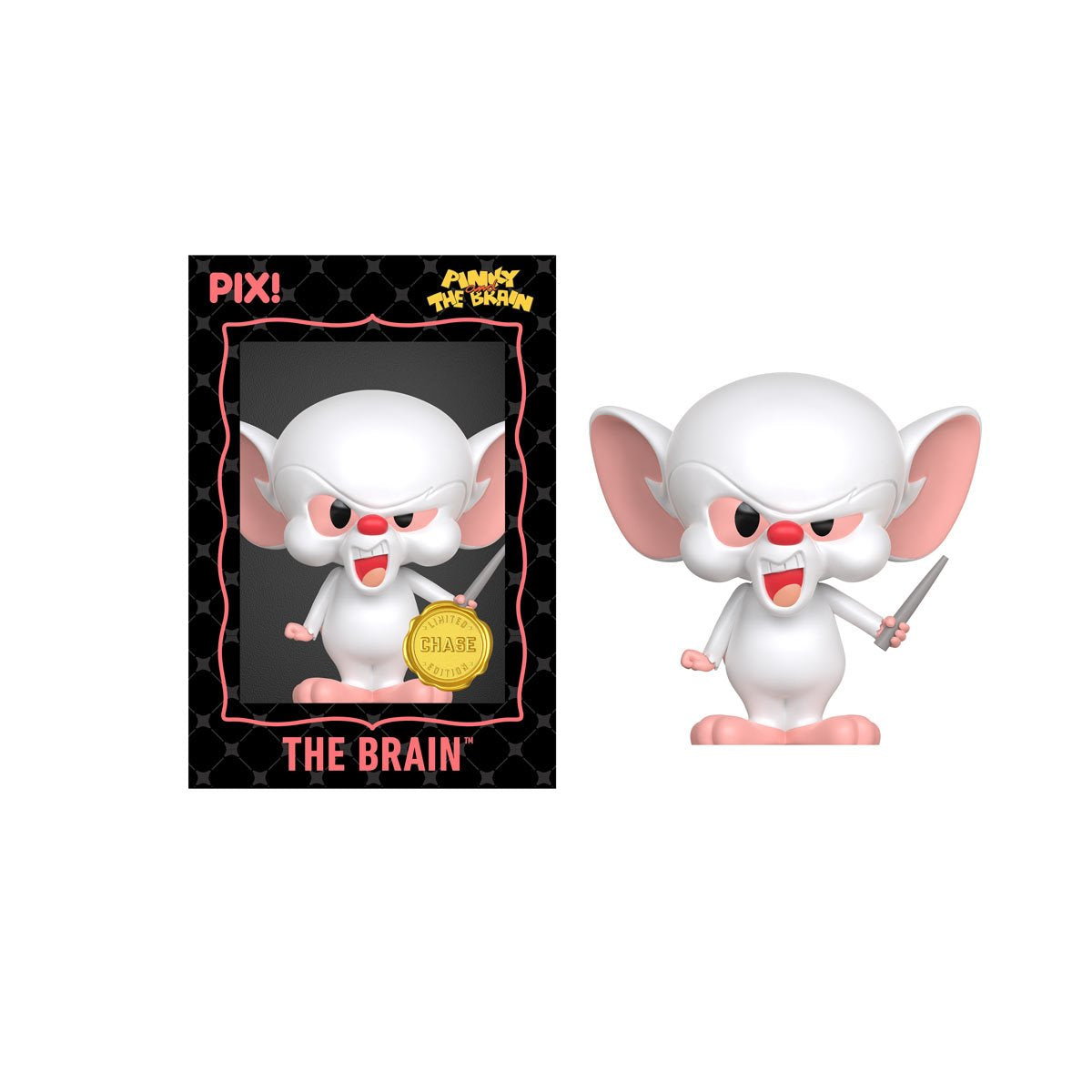 Pinky and the Brain The Brain Grumpy Pix! Vinyl Figure