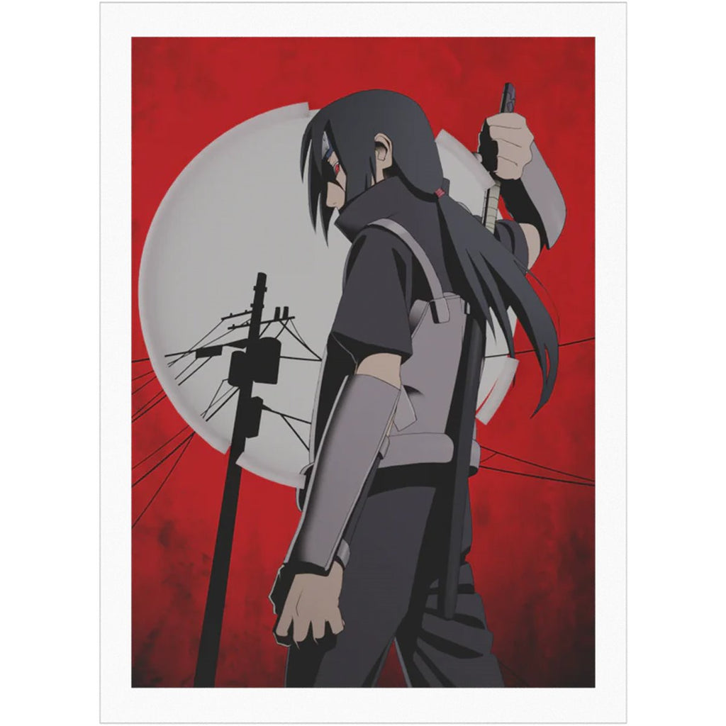 Naruto: Shippuden Itachi Moonlight LED Neon Poster
