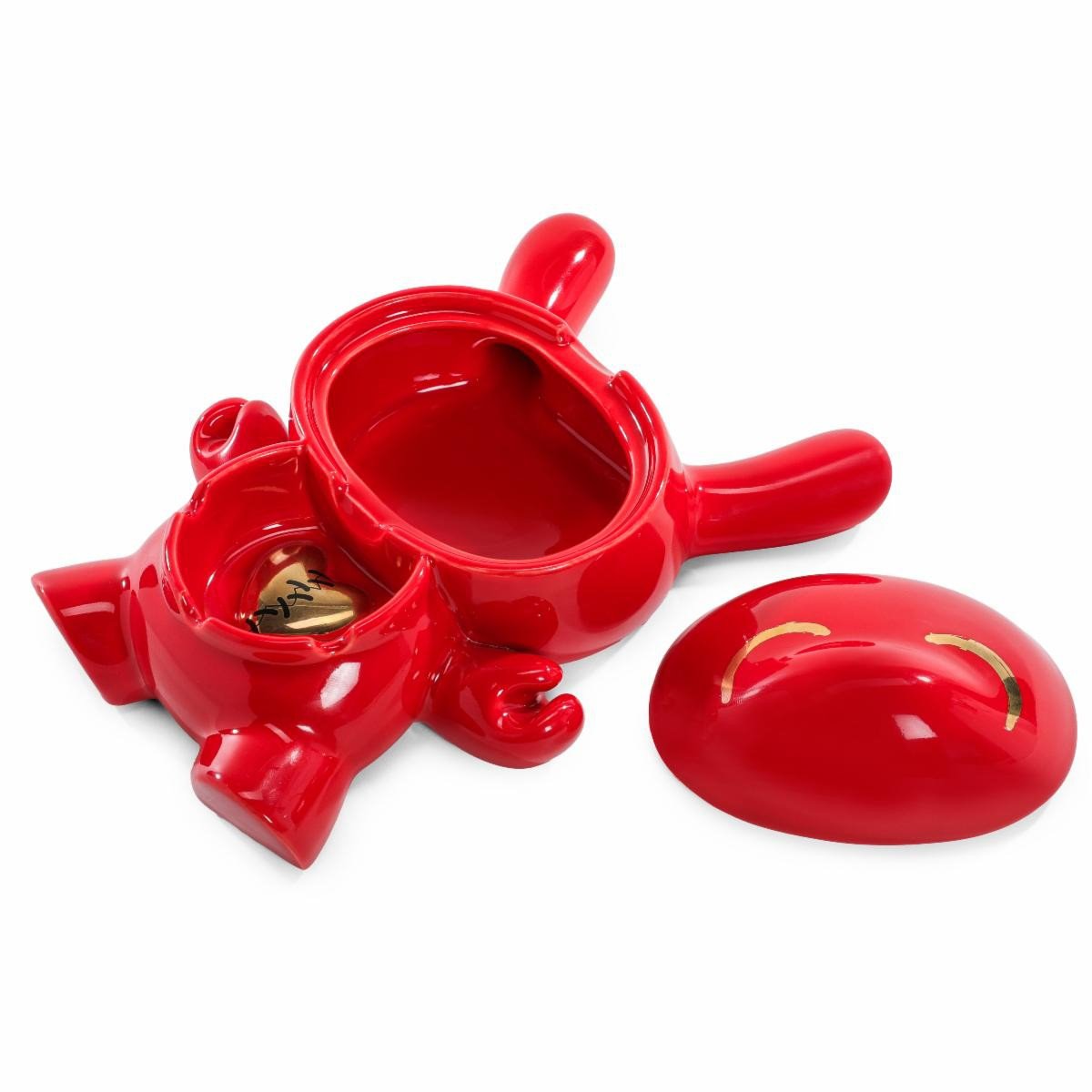 L.I.E. (Love Isn't Easy) Dunny Blaze Edition Ceramic Ashtray