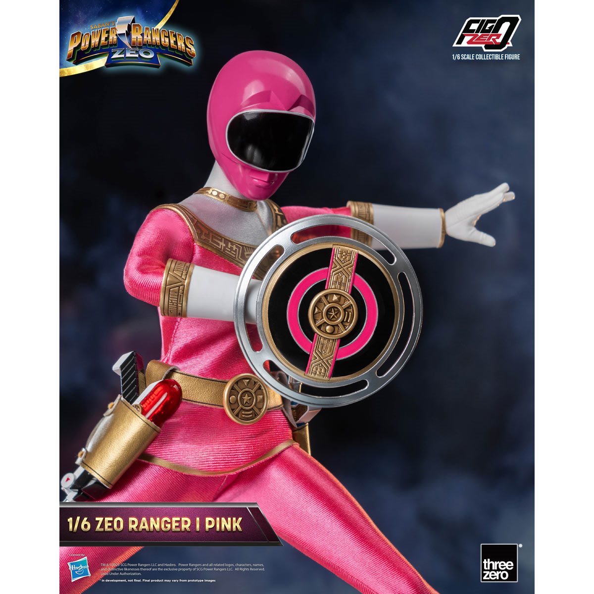 Power Rangers Zeo Pink Zeo Ranger I FigZero 1:6 Scale Action Figure