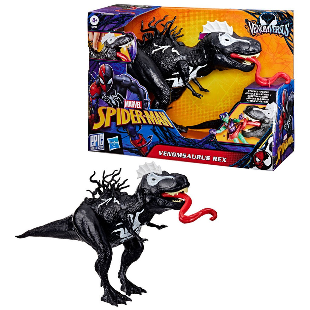 Spider-Man Epic World of Action VenomVersus Venomsaurus Rex 16-Inch Action Figure