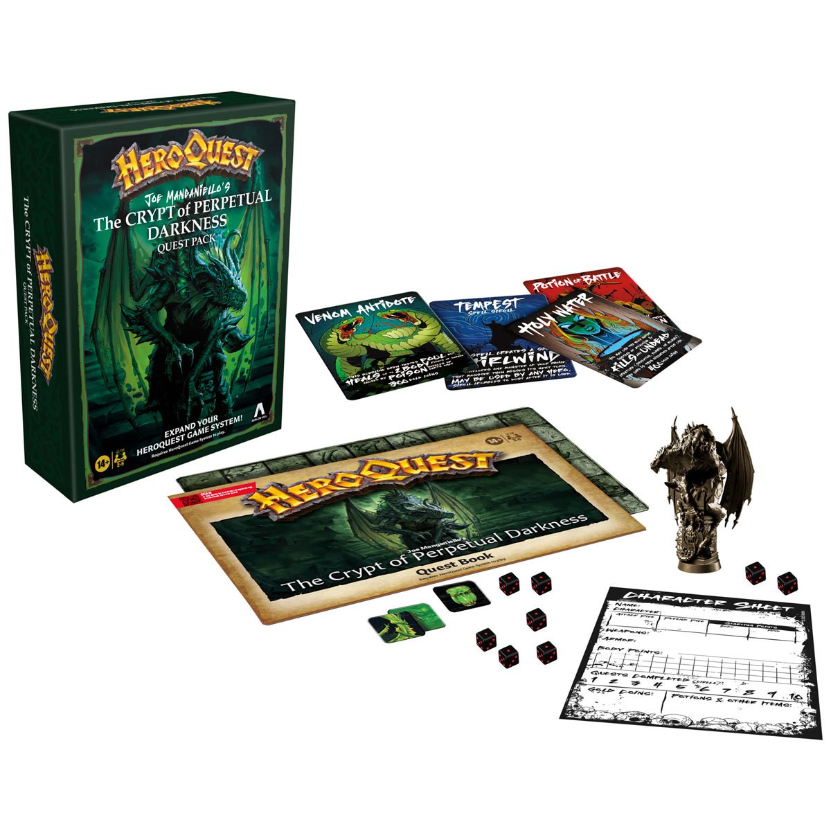 HeroQuest Joe Manganiello's The Crypt of Perpetual Darkness Quest Pack