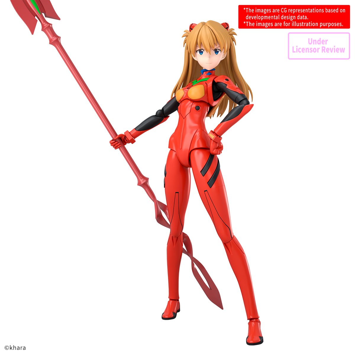 30 Minutes Preference Evangelion: New Theatrical Edition Asuka Shikinami Langley Plug Suit Version Model Kit