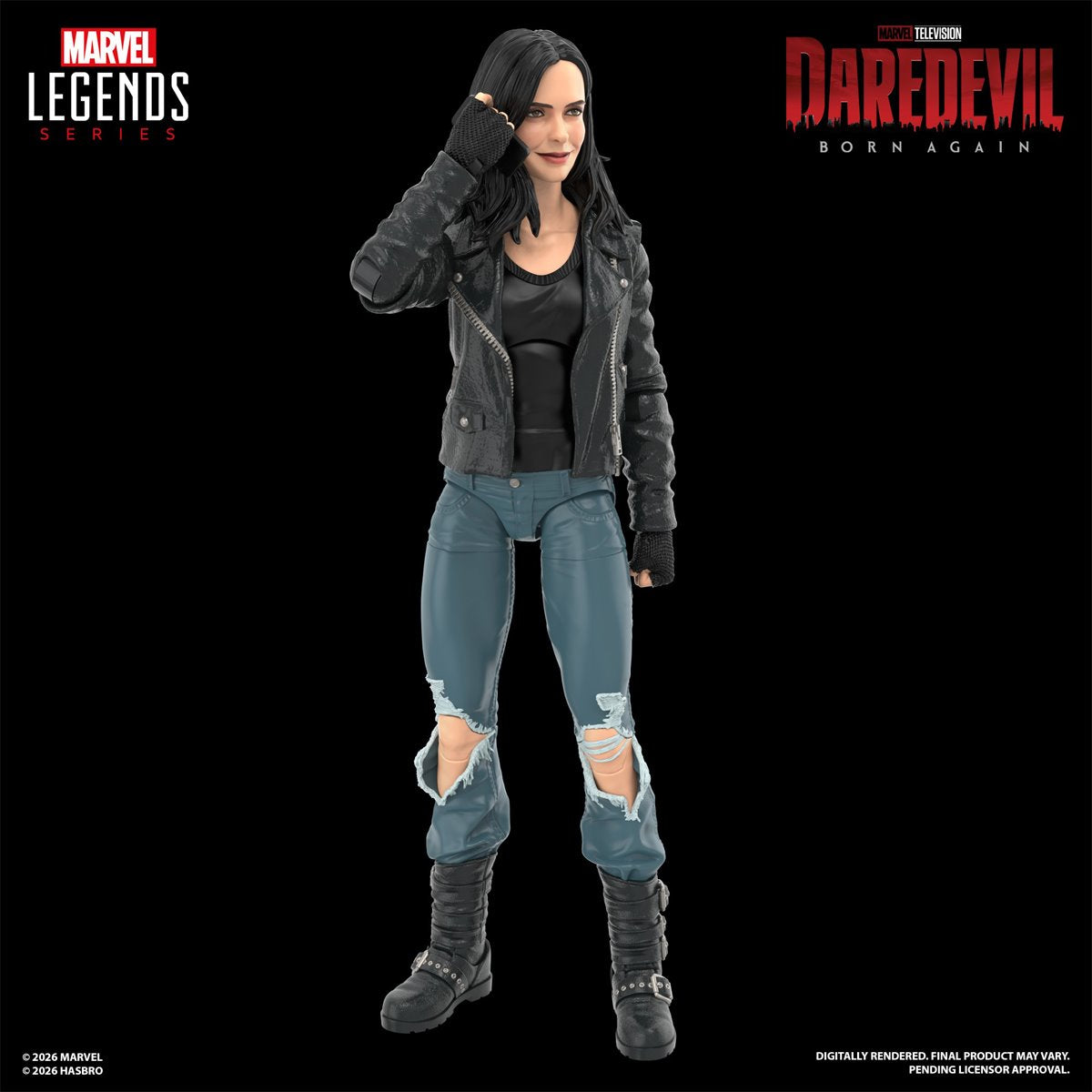 Daredevil: Born Again Marvel Legends Series  Daredevil & Jessica Jones 6-Inch Action Figures