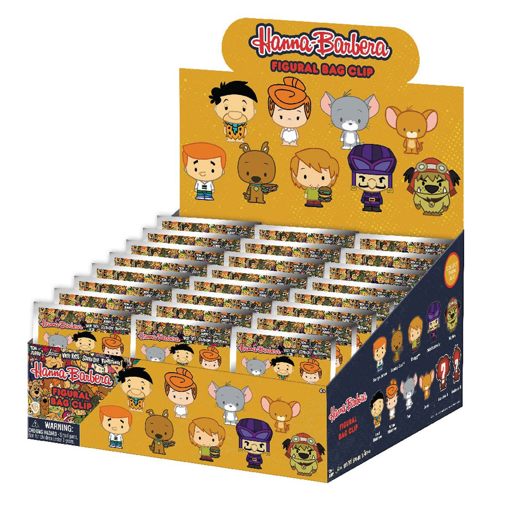 Warner Brothers Cartoons 3D Foam Bag Clip Random 6-Pack