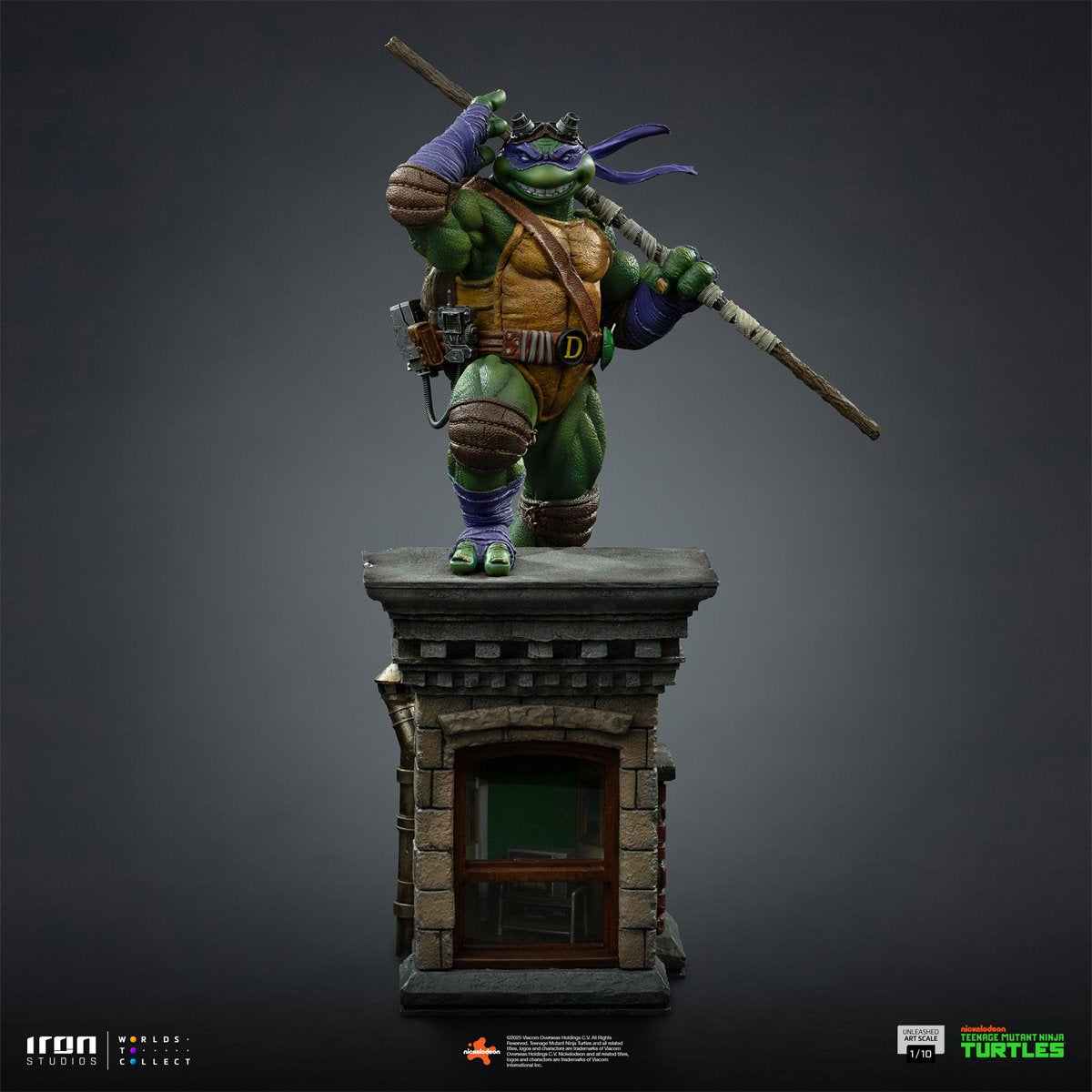 Teenage Mutant Ninja Turtles Donatello Unleashed 1:10 Art Scale Limited Edition Statue
