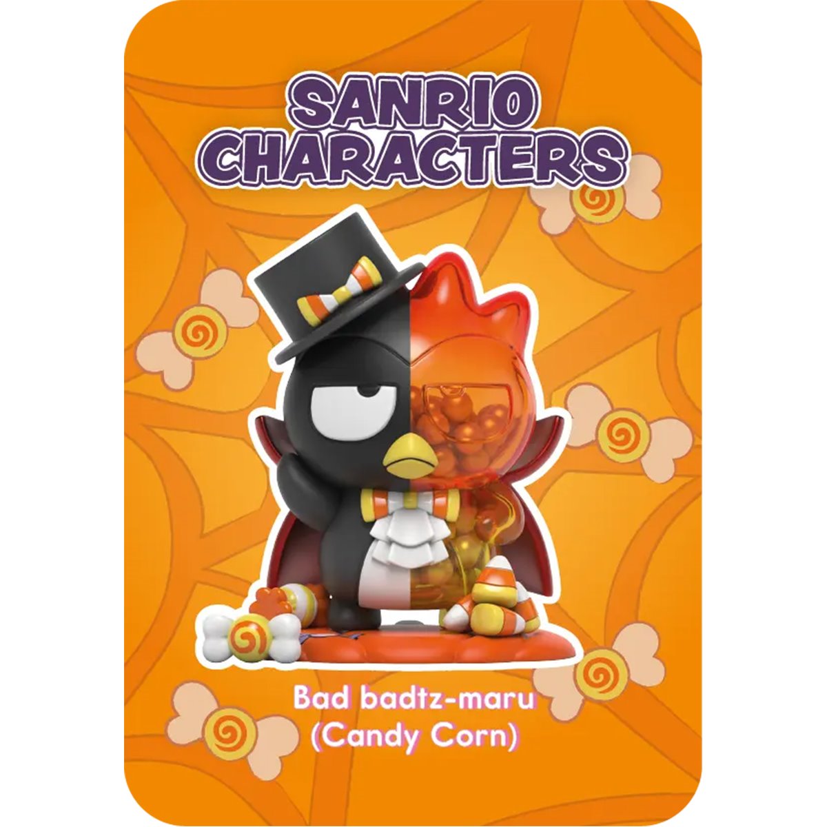 Sanrio x Kandy Series 2 Series 4 Spooky Fun Edition Featuring Freeny Mini-Figure Display Tray of 6