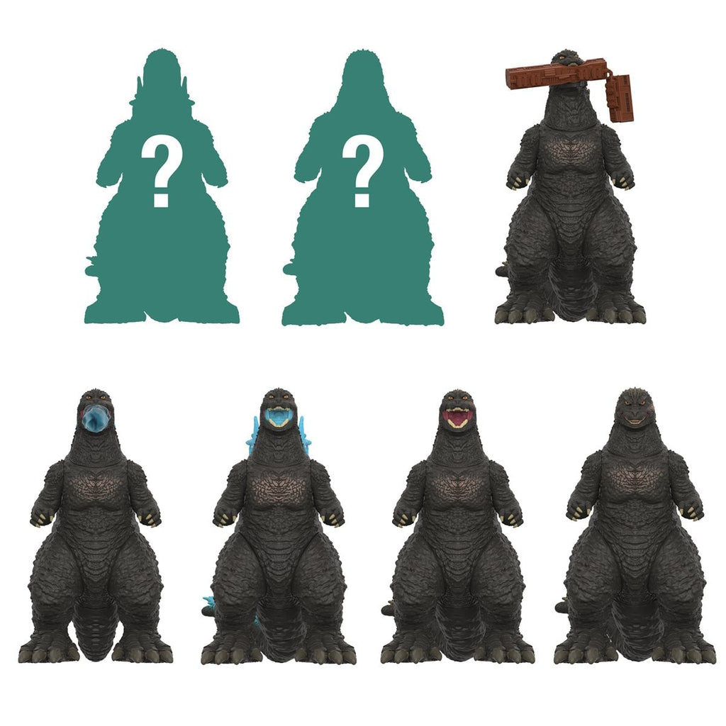 Godzilla Minus One Blind Box Wave 8 3 3/4-Inch ReAction Figure Case of 12