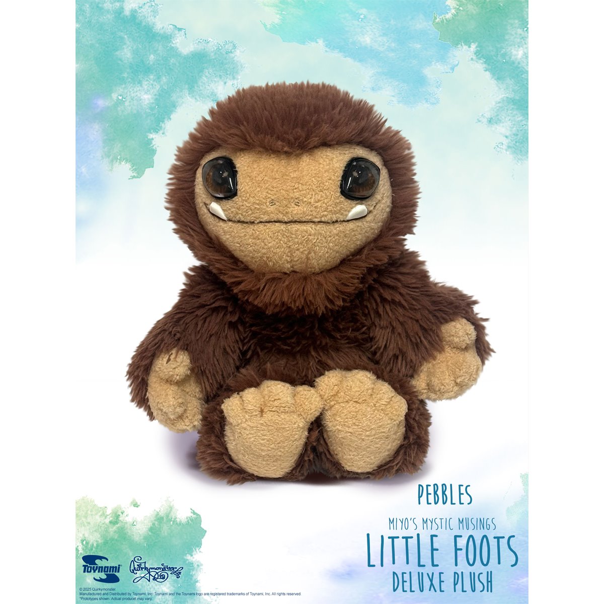 Miyo's Mystic Musings Little Foots Deluxe Yeti Plush Set of 2
