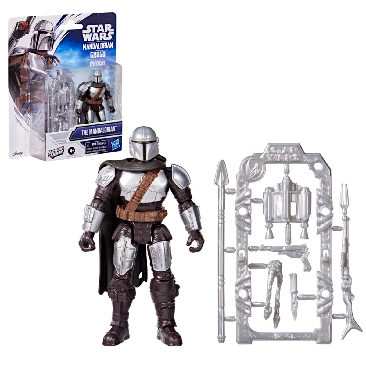 Star Wars ActionVerse The Mandalorian 4 1/2-Inch Action Figure