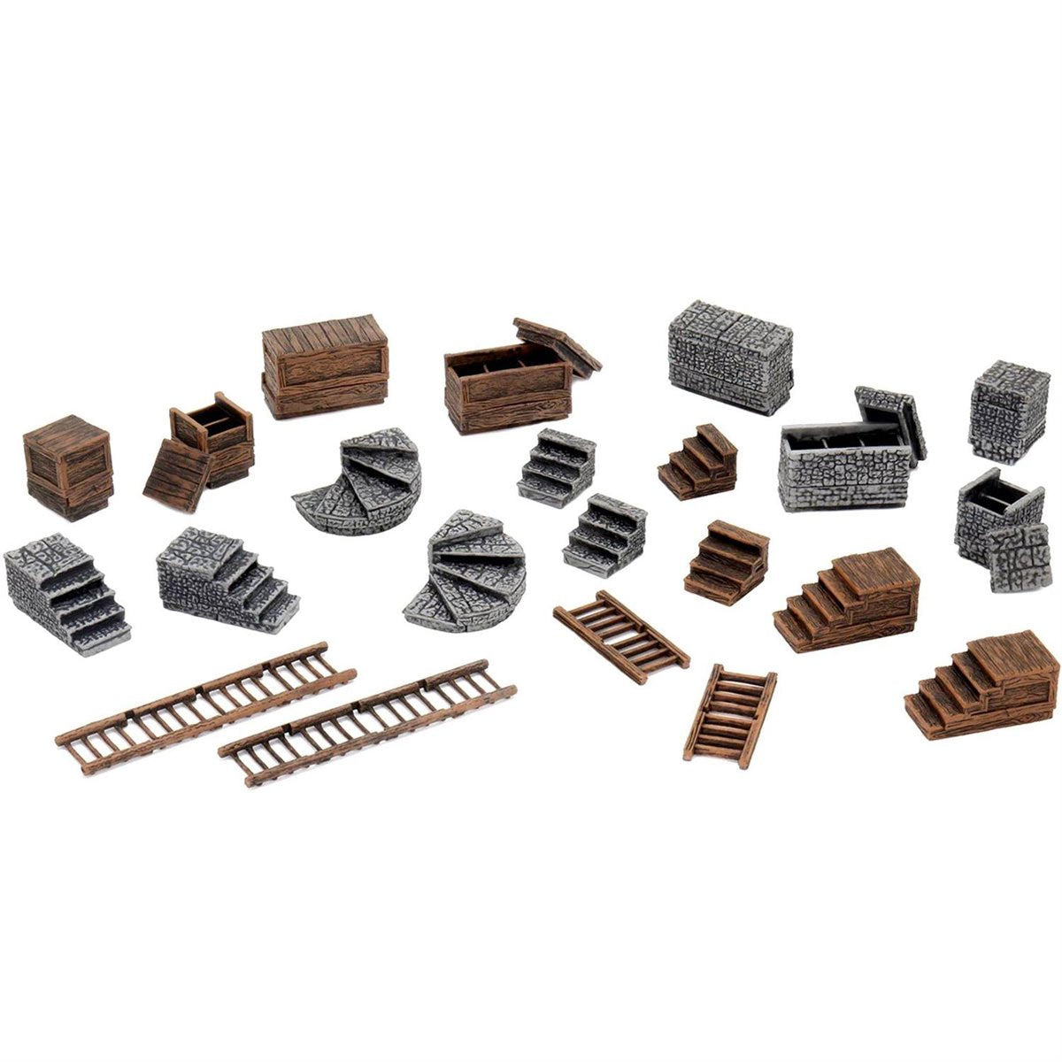 WarLock Tiles Stairs and Ladders Accessory Pack