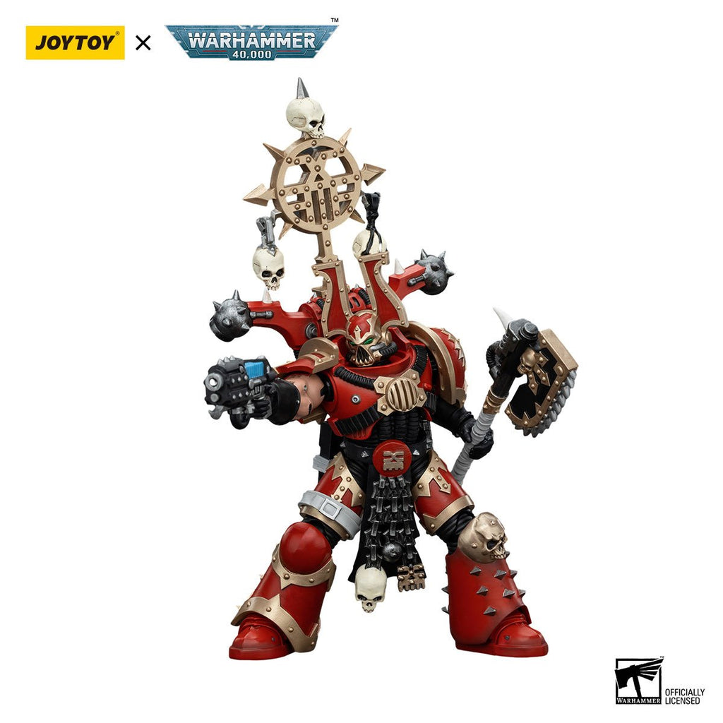 Joy Toy Warhammer 40,000 World Eaters Khorne Berzerker Icon 1:18 Scale Action Figure
