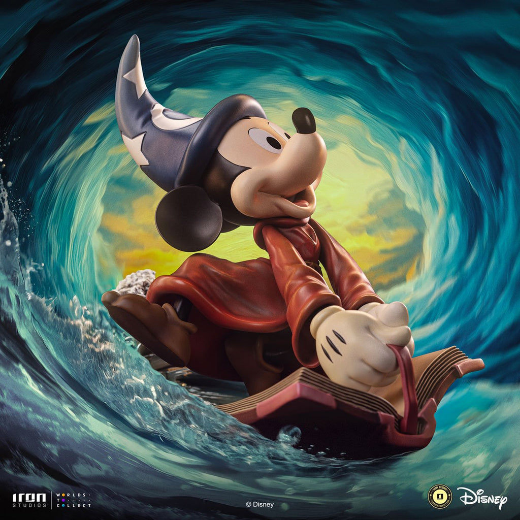 Fantasia Sorcerer Mickey 1:10 Deluxe Art Scale Limited Edition Statue