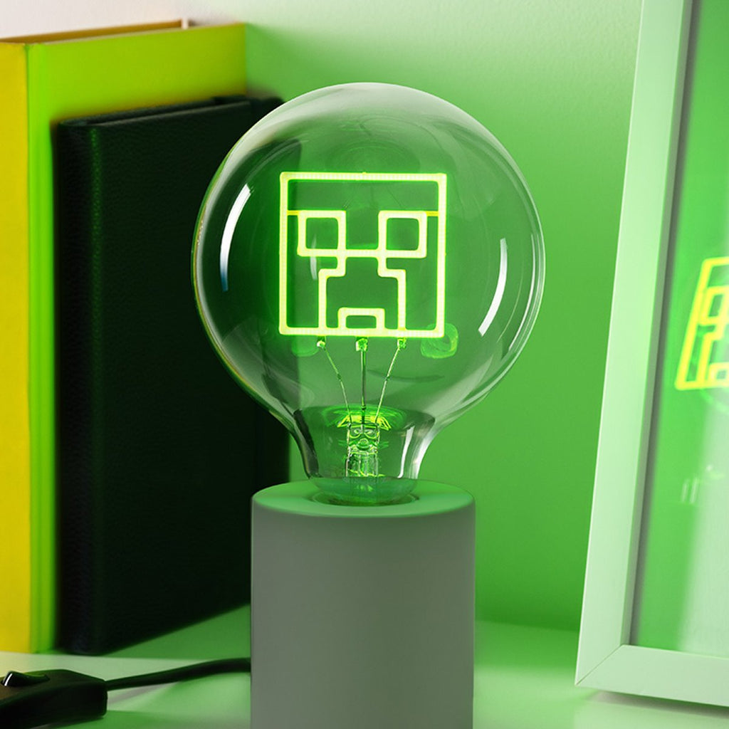 Minecraft Creeper LED Neon Bulb