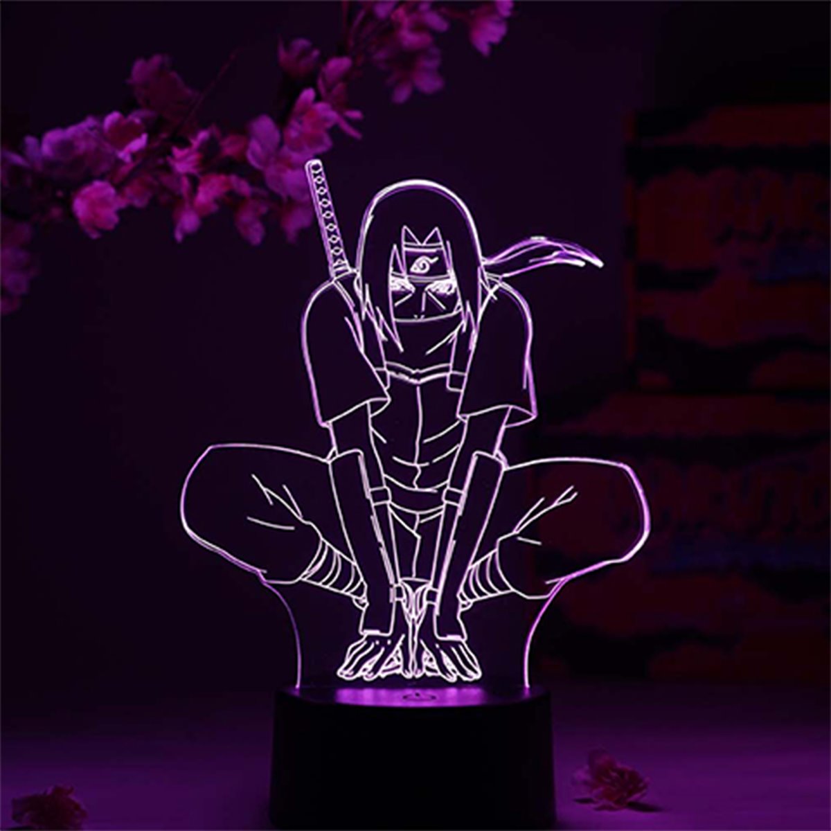 Naruto: Shippuden Itachi Uchiha Night Otaku Lamp