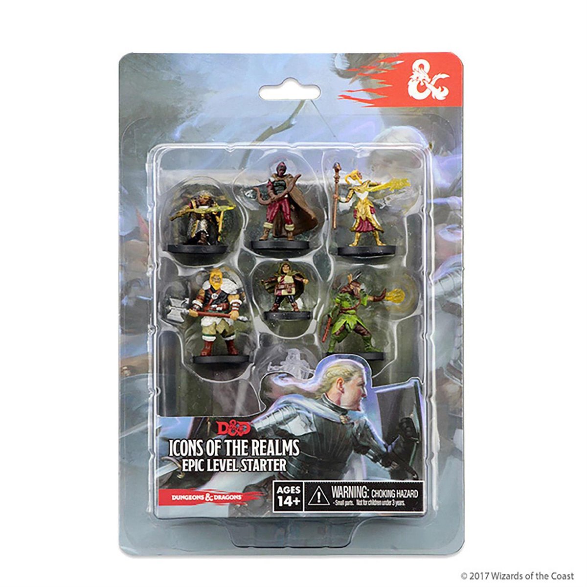 Dungeons & Dragons Icons of the Realms: Epic Level Starter Mini-Figure 7-Pack