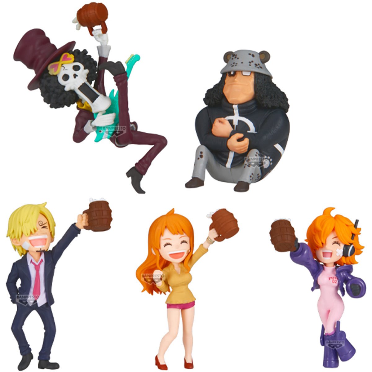 One Piece Banquet 3 World Collectable Figure Mini-Figure Case of 12