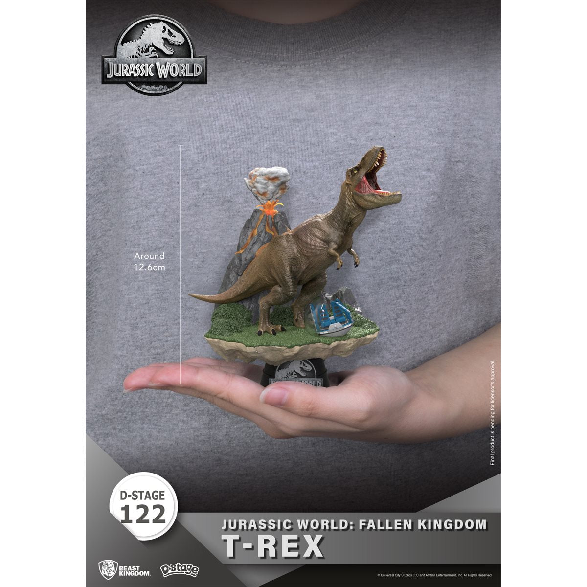 Jurassic World: Fallen Kingdom DS-122 T-Rex D-Stage Statue