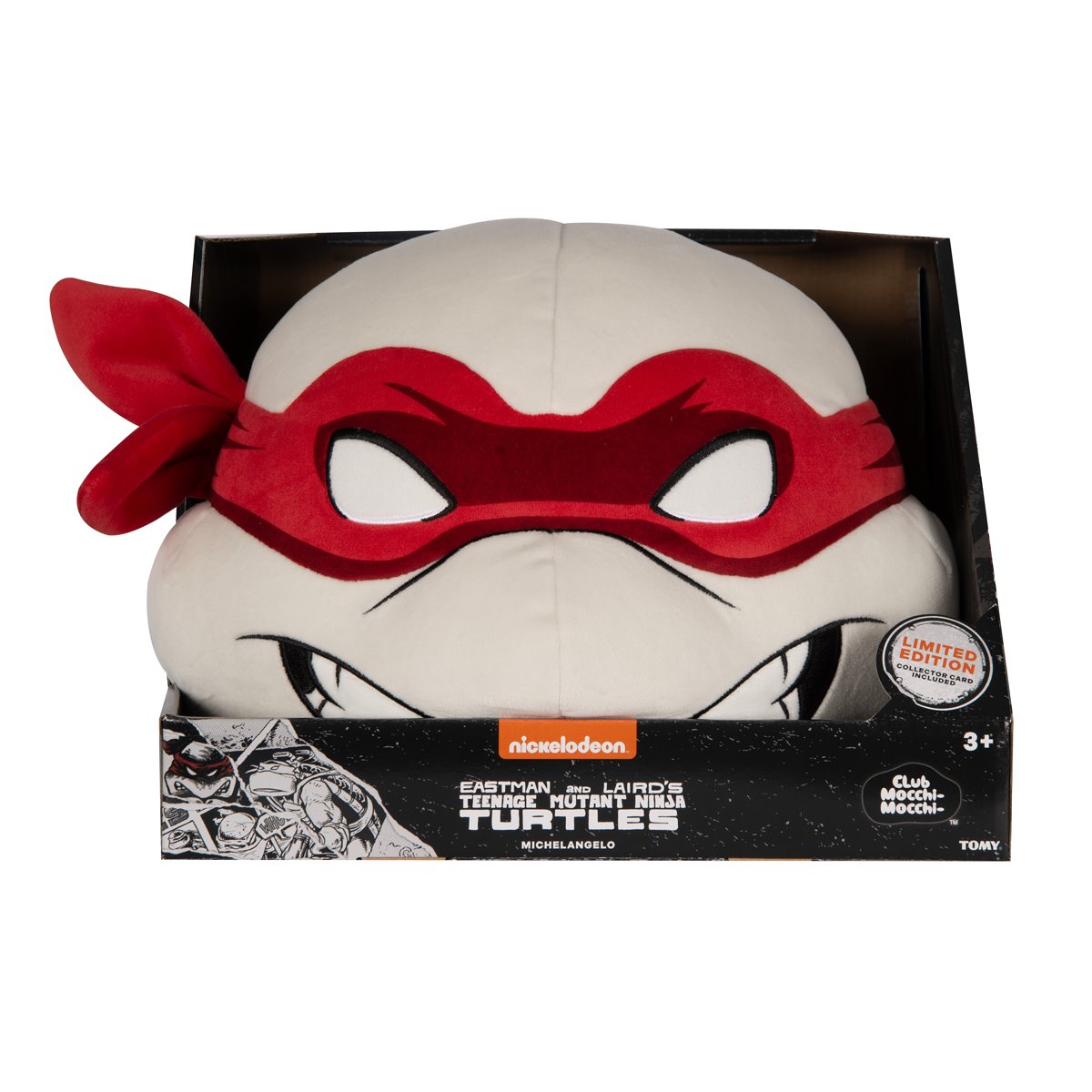 Club Mocchi Mocchi Teenage Mutant Ninja Turtles 40th Anniversary Michelangelo Mega 15-Inch Plush