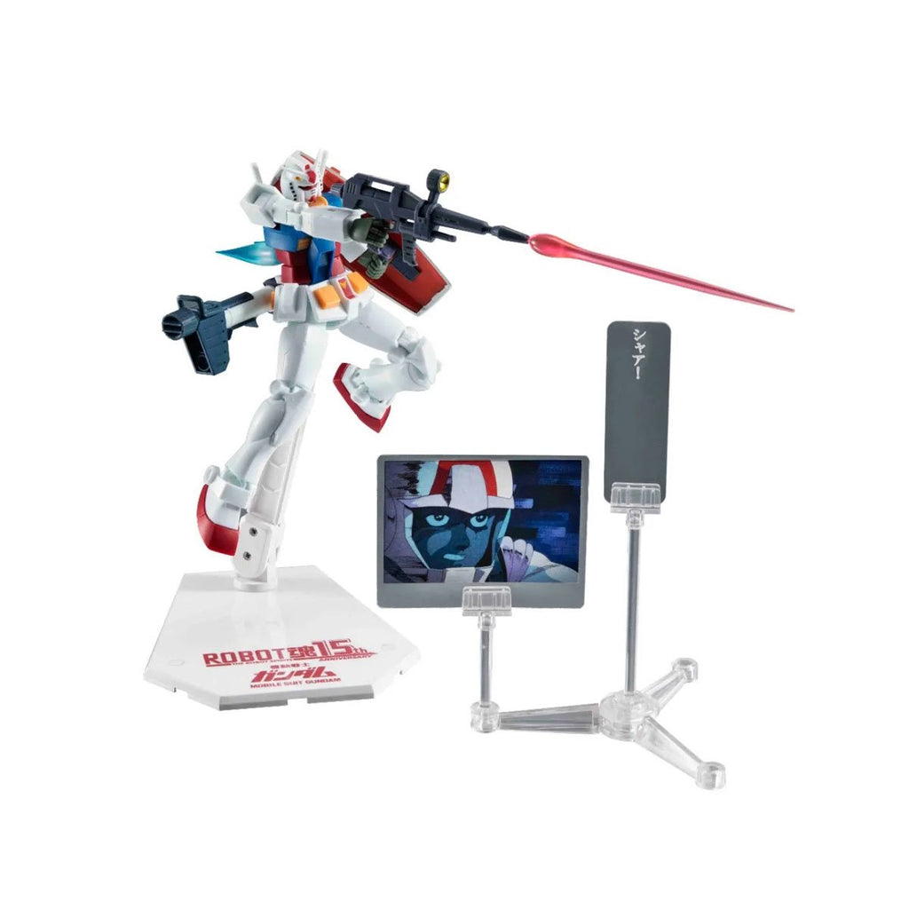 Mobile Suit Gundam Side MS RX-78-2 Gundam Version A.N.I.M.E. Robot Spirits 15th Anniversary Action Figure