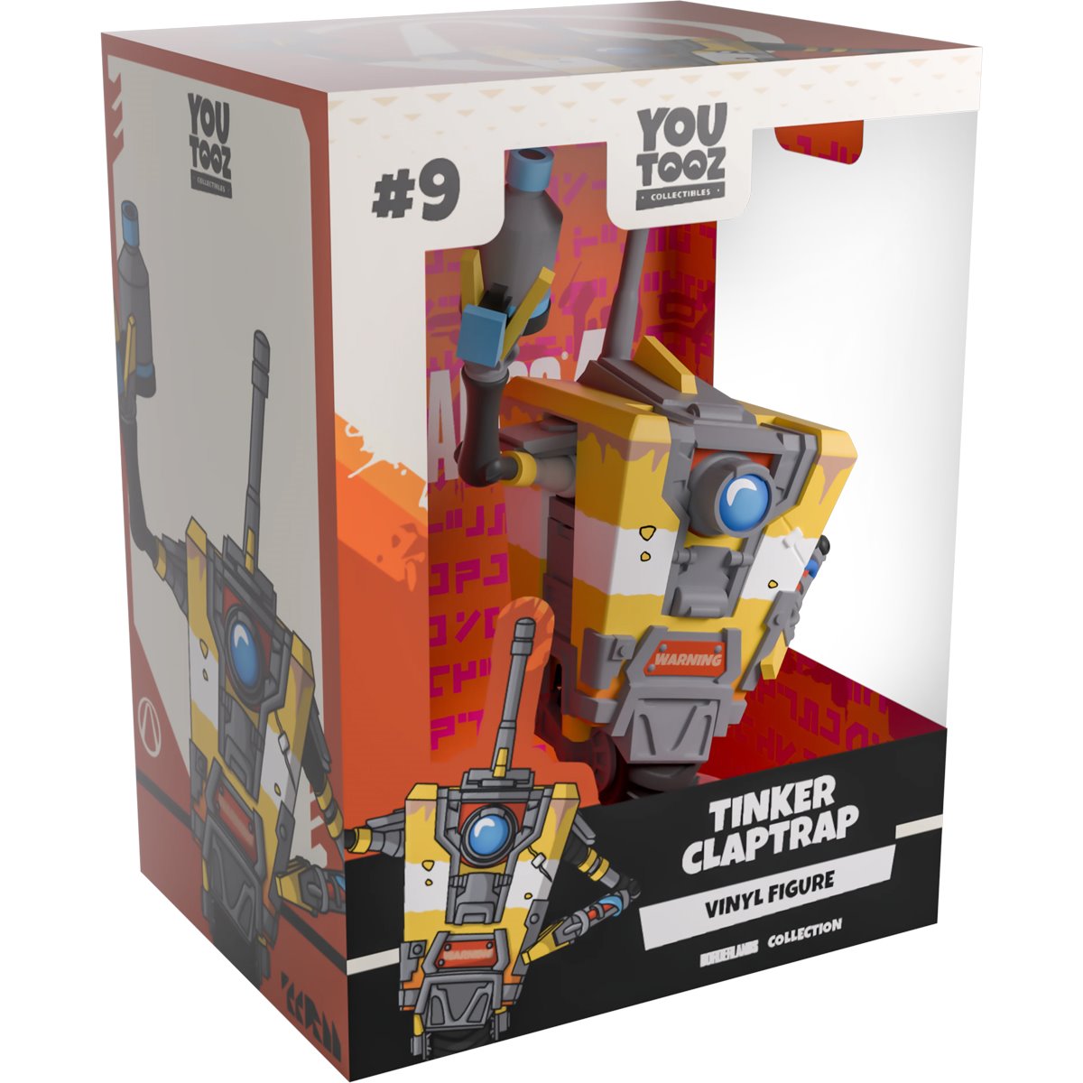 Borderlands Collection Tinker Claptrap Vinyl Figure #9