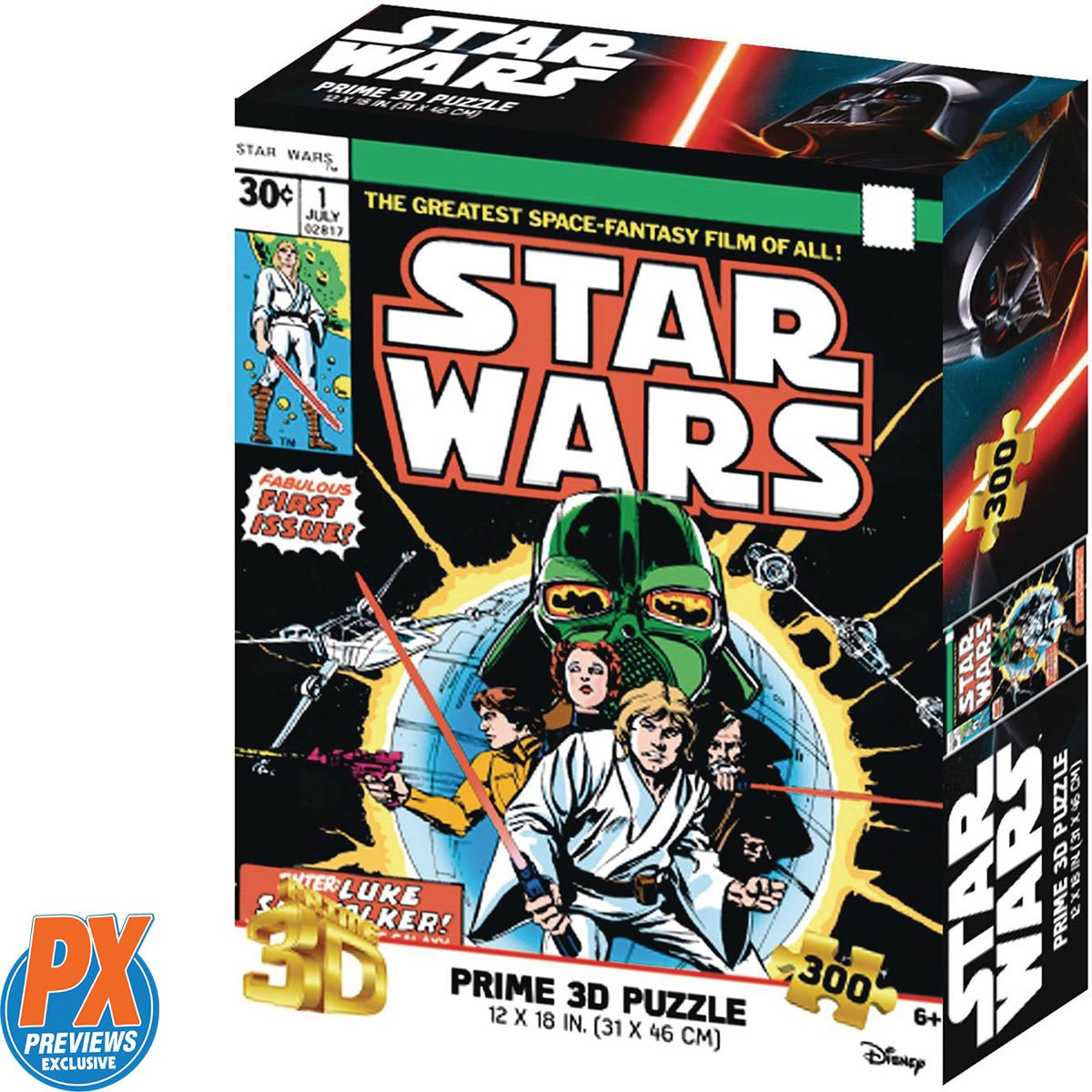 Star Wars Marvel Comics #1 300-Piece Puzzle - Previews Exclusive
