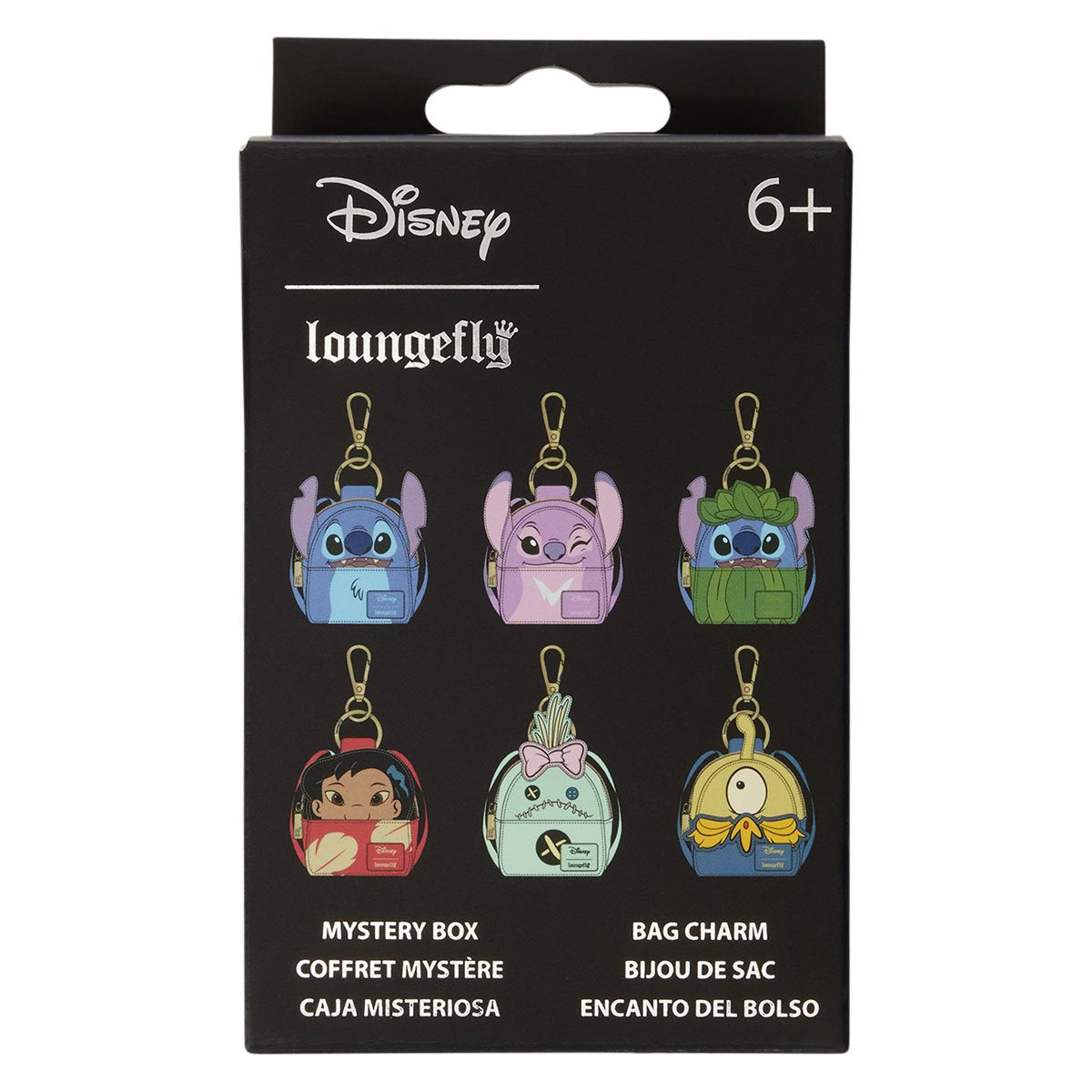 Lilo & Stitch Mini-Backpack Mystery Box Bag Charm Case of 15