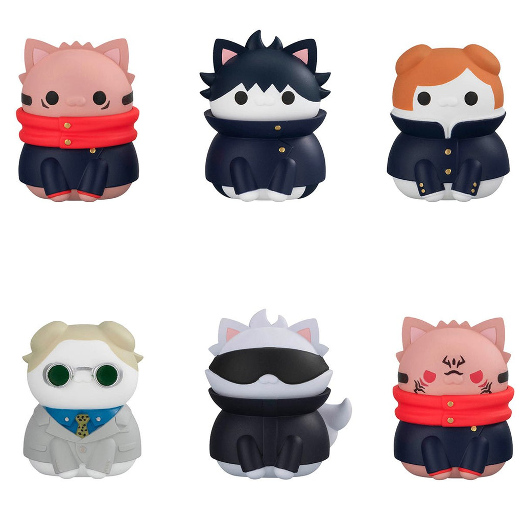 Jujutsu Kaisen Jujutsu Cats Shibuya Incident Ver. Mega Cat Project Mini-Figure Case of 8