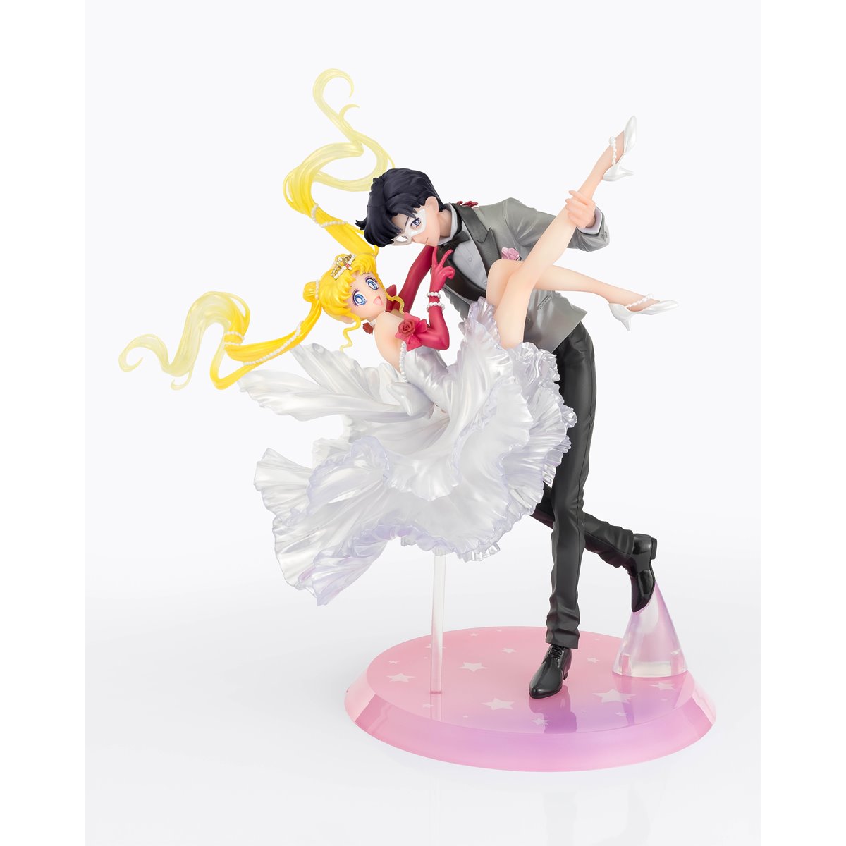 Sailor Moon Usagi and Tuxedo Mask Moonlight Glow Edition FiguartsZERO Chouette Statue