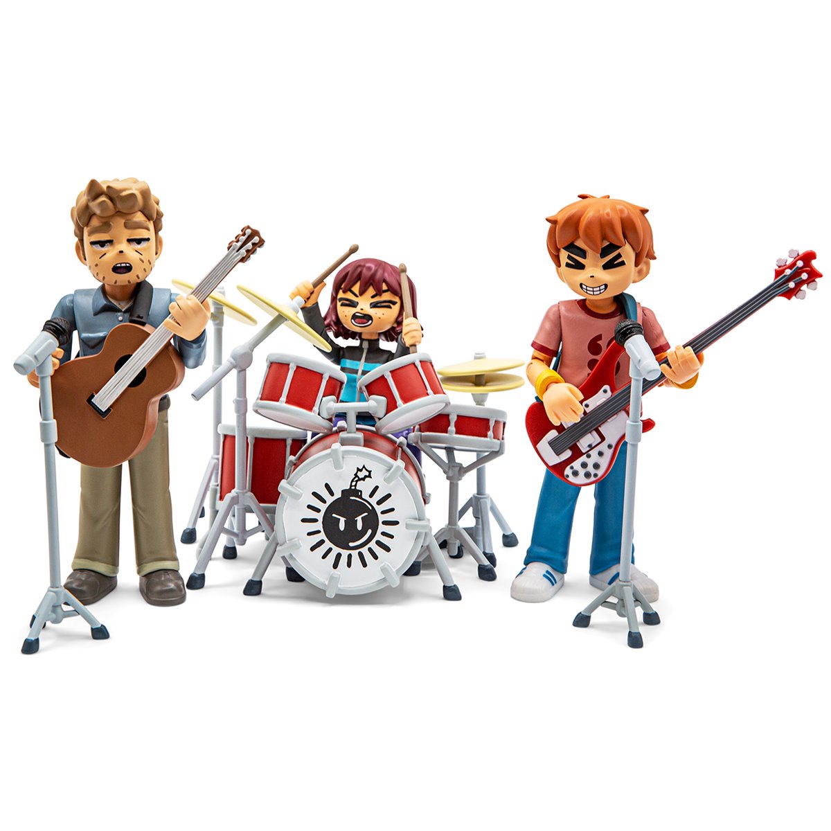 Scott Pilgrim Sex Bob-Omb 3-Pack Action Figures