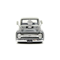 Hollywood Rides Street Fighter Guile 1956 Ford F100 1:24 Scale Die-Cast Metal Vehicle with Figure