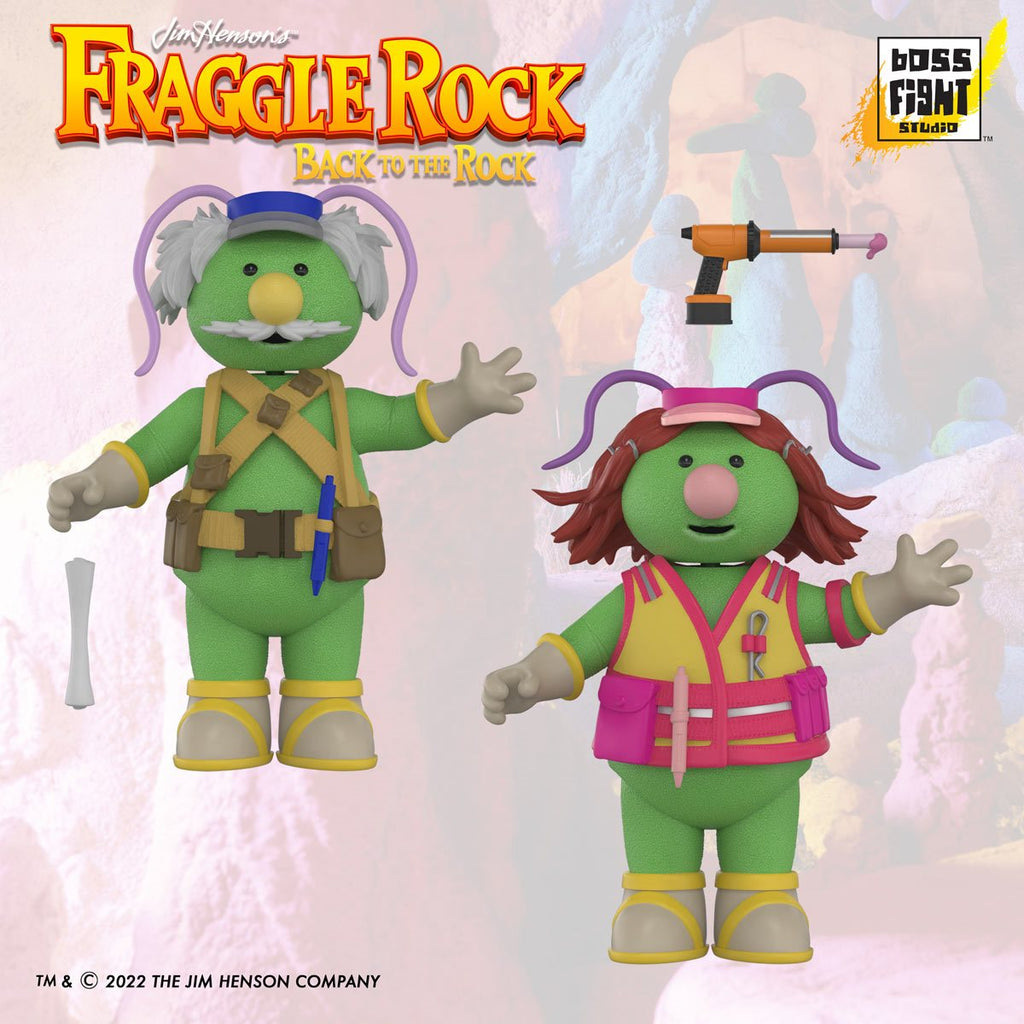 Fraggle Rock Architect and Cotterpin Doozer Action Figure 2-Pack