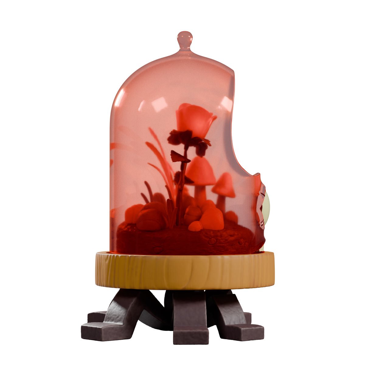 Terrorium Crab Cloche Designer Toy