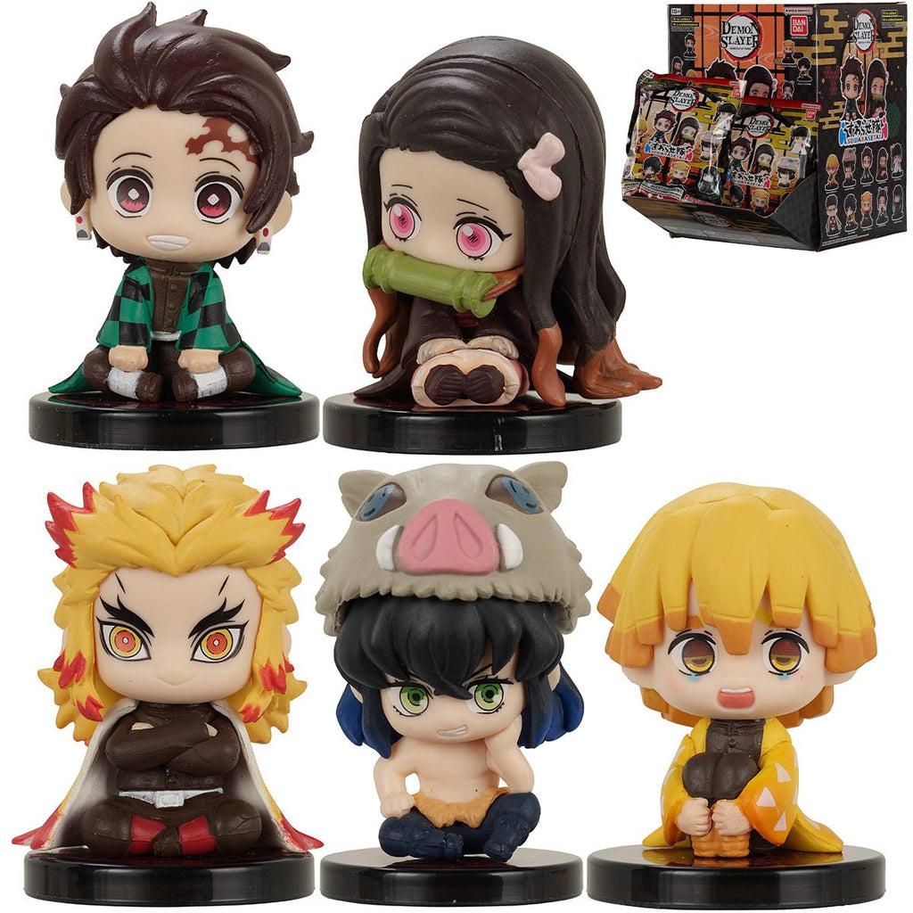 Demon Slayer Sitting Blind Mini-Figure Display Box of 24