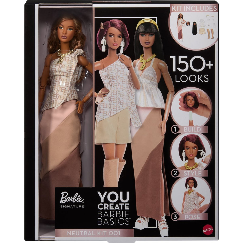 Barbie You Create Barbie Basics Neutral Kit 001 Doll