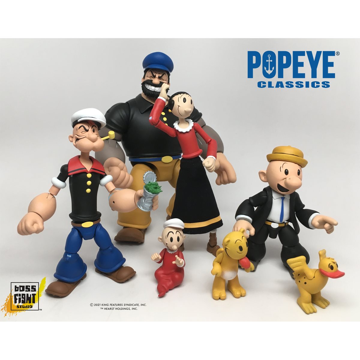 Popeye Classics Wave 1 Popeye the Sailor Man 1:12 Scale Action Figure
