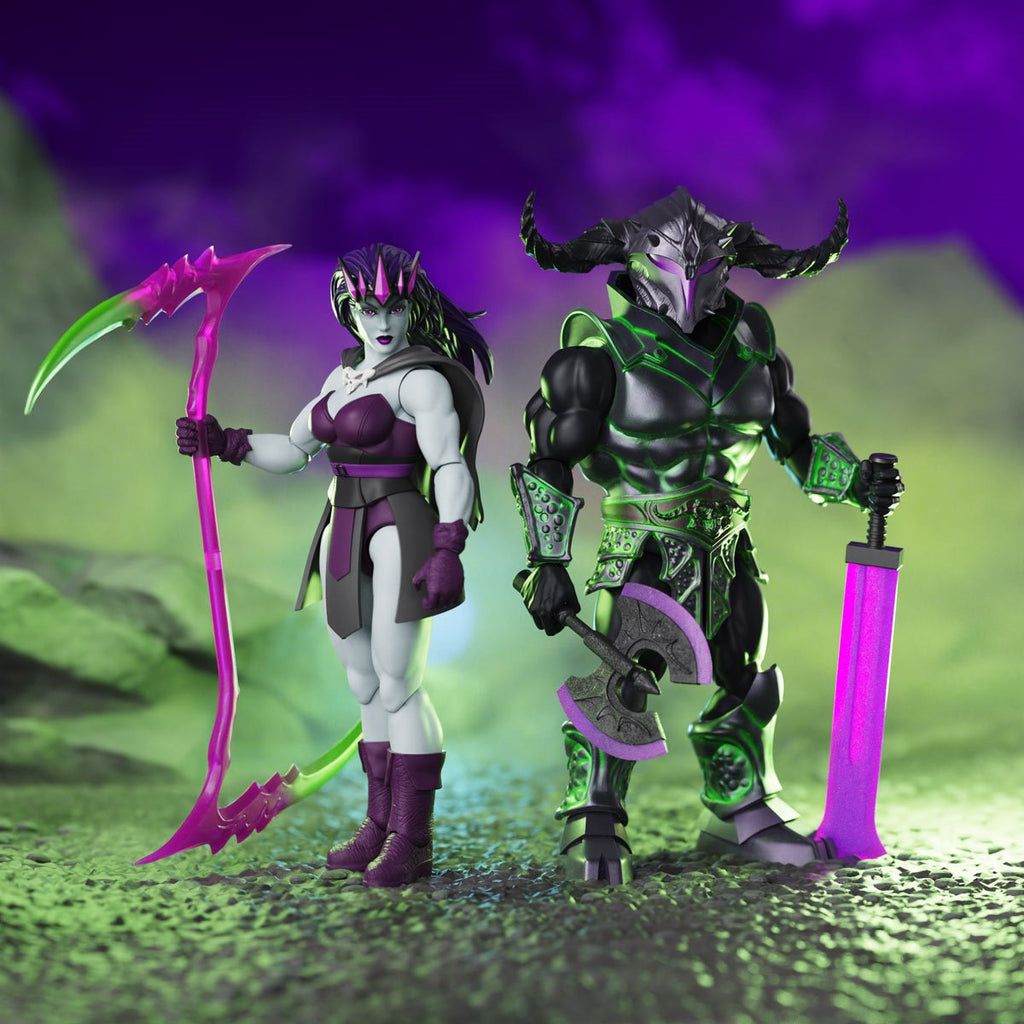 Chthonic Knight Immortal Champions Retro Action Figure