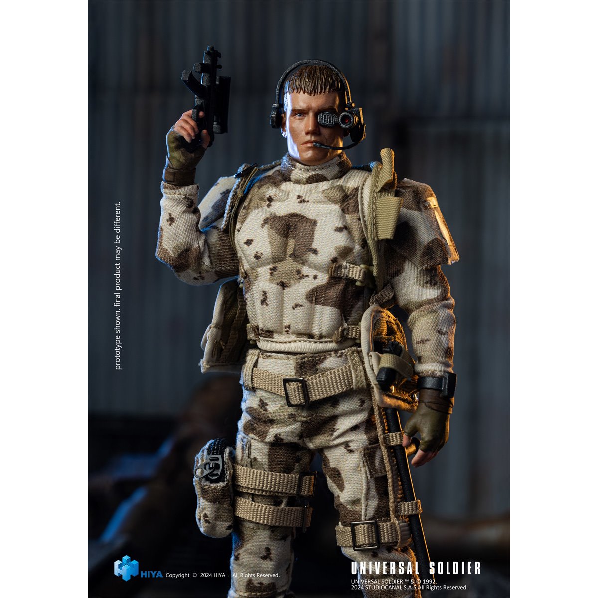 Universal Soldier Andrew Scott Exquisite Super Series 1:12 Scale Action Figure