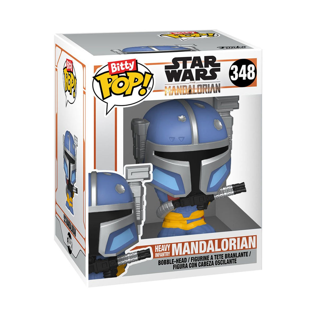 Star Wars: The Mandalorian Heavy Infantry Mandalorian Funko Bitty Pop! Mini-Figure 4-Pack