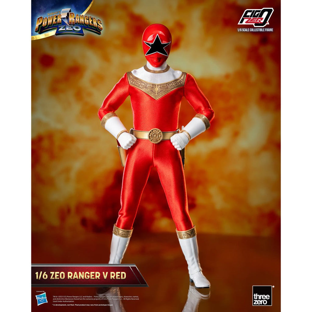 Power Rangers Zeo Red Zeo Ranger V FigZero 1:6 Scale Action Figure