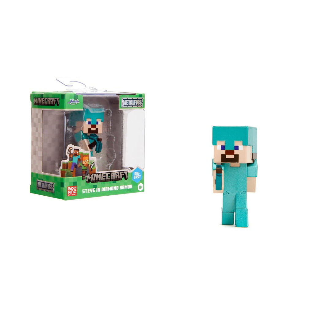 Minecraft Wave 4 MetalFigs 2 1/2-Inch Die-Cast Metal Mini-Figure Set of 4