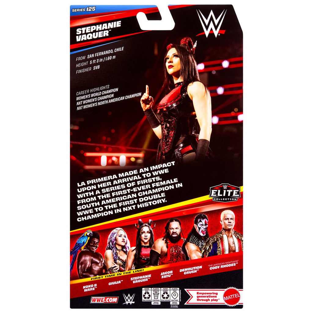 WWE Elite Collection Series 125 Stephanie Vaquer Action Figure